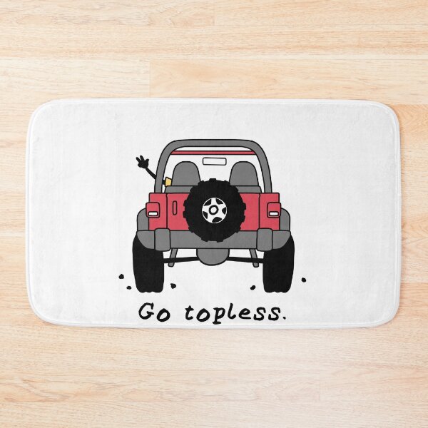 Item preview, Go Topless Wrangler Red designed and sold by Bowser-craft.