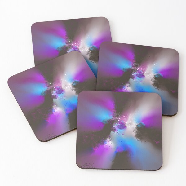 Item preview, Mystic Fusion - Purple Blue Abstract designed and sold by Joey Santiago.