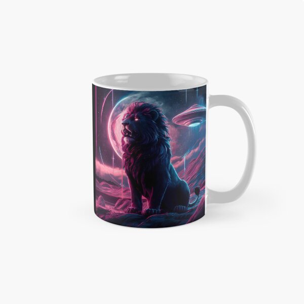 Item preview, Lion on a galactic background designed and sold by Paul-Place.