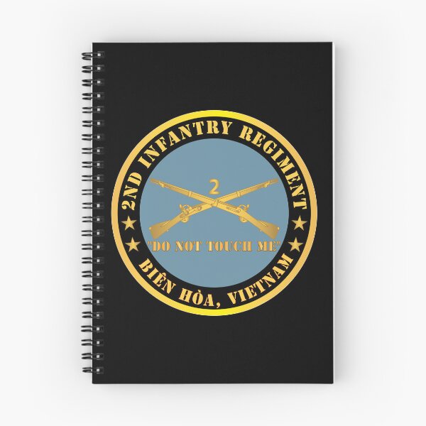 Item preview, Army - 2nd  Infantry Regiment Branch - Do Not Touch Me - Biên Hòa, Vietnam X 300 designed and sold by Military Insignia Products.