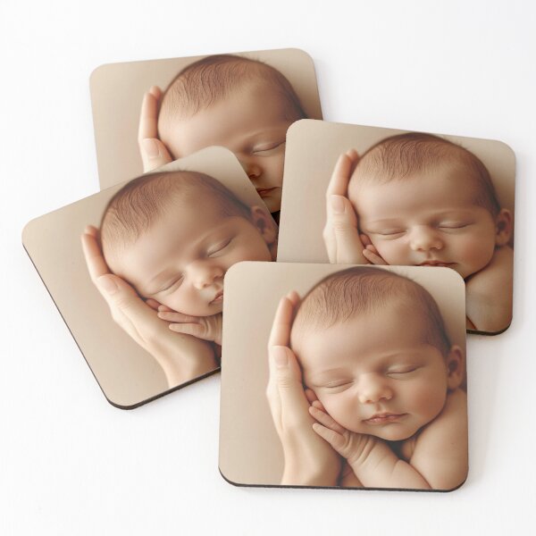 Item preview, Newborn baby sleeping peacefully designed and sold by anytka.
