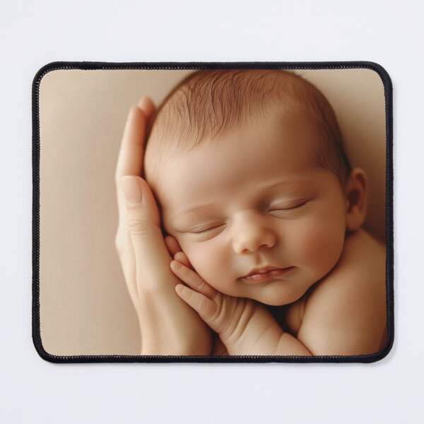 Item preview, Newborn baby sleeping peacefully designed and sold by anytka.
