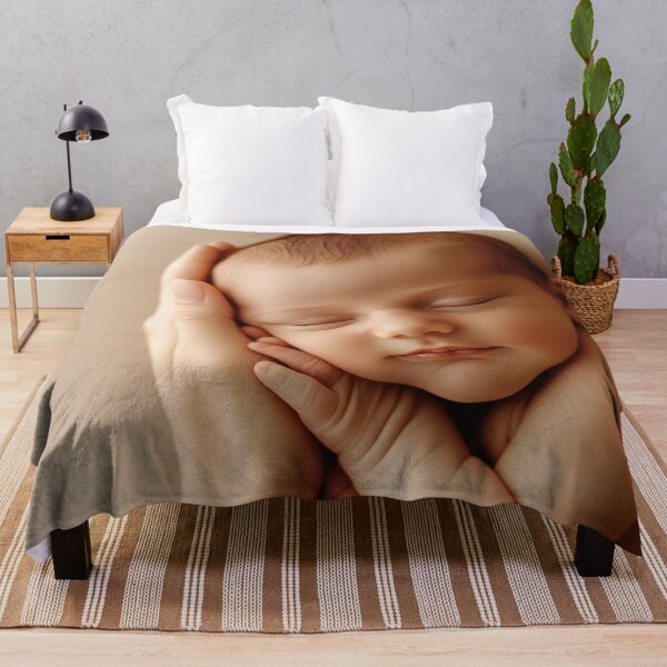 Item preview, Newborn baby sleeping peacefully designed and sold by anytka.