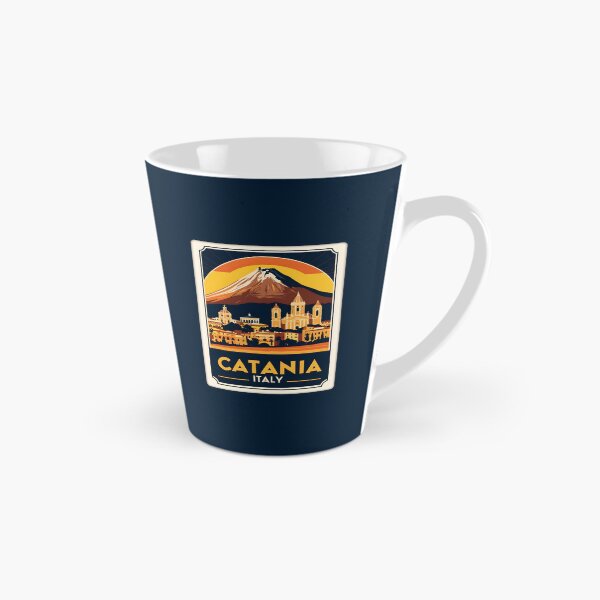 Item preview, Ilustración de viaje vintage de Catania, Italia designed and sold by GoodOldVintage.