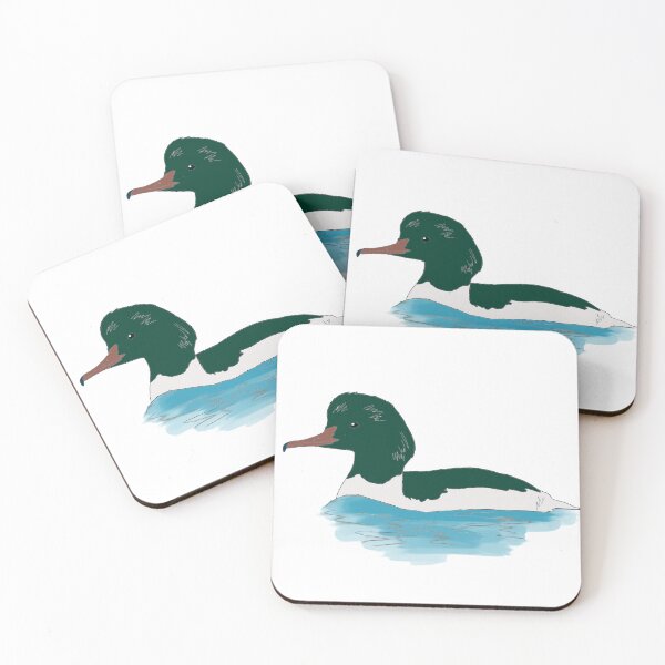 Item preview, Common Merganser designed and sold by Ashley’sAnimalz.