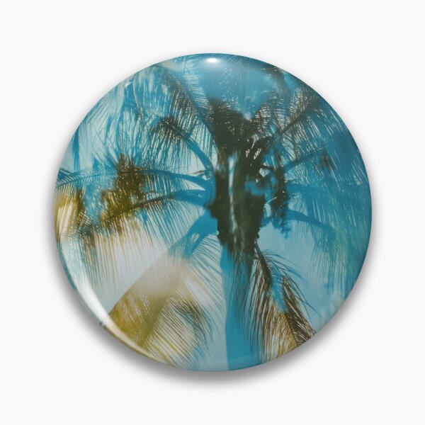 Item preview, Palm trees sway under blue skies designed and sold by anytka.