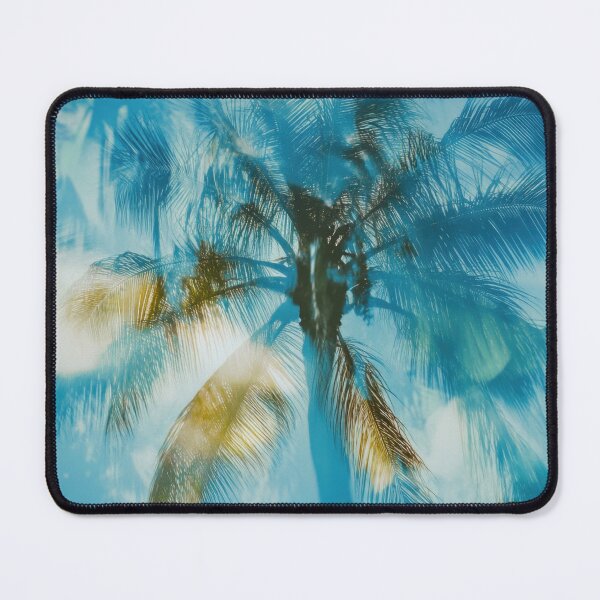 Item preview, Palm trees sway under blue skies designed and sold by anytka.