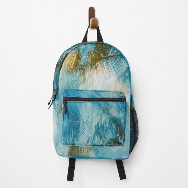 Item preview, Palm trees sway under blue skies designed and sold by anytka.
