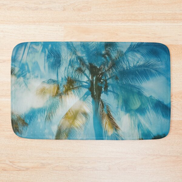 Item preview, Palm trees sway under blue skies designed and sold by anytka.
