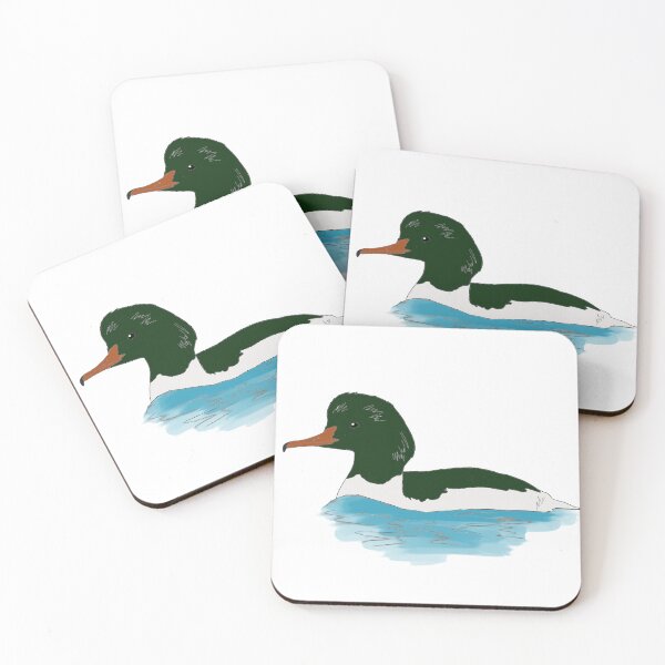 Item preview, Common Merganser designed and sold by Ashley’sAnimalz.