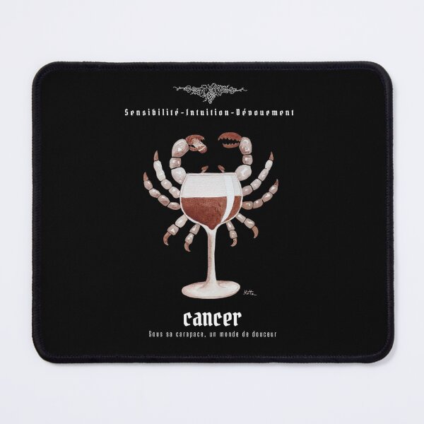 Item preview, Oeno-Astrology: Cancer in Wine 2 designed and sold by vinsurtoile.