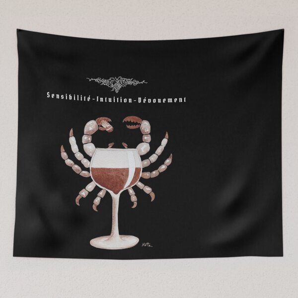 Item preview, Oeno-Astrology: Cancer in Wine 2 designed and sold by vinsurtoile.
