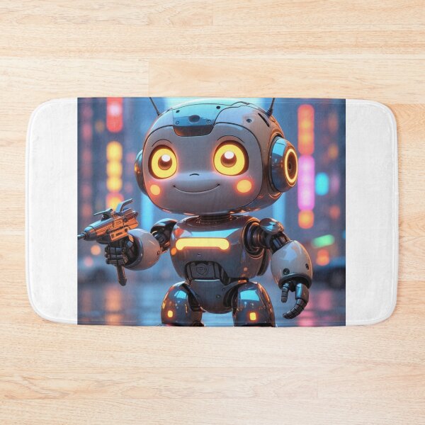 Item preview, Funny Futuristic Robot – Anime Chubby Bot designed and sold by Aitor700.