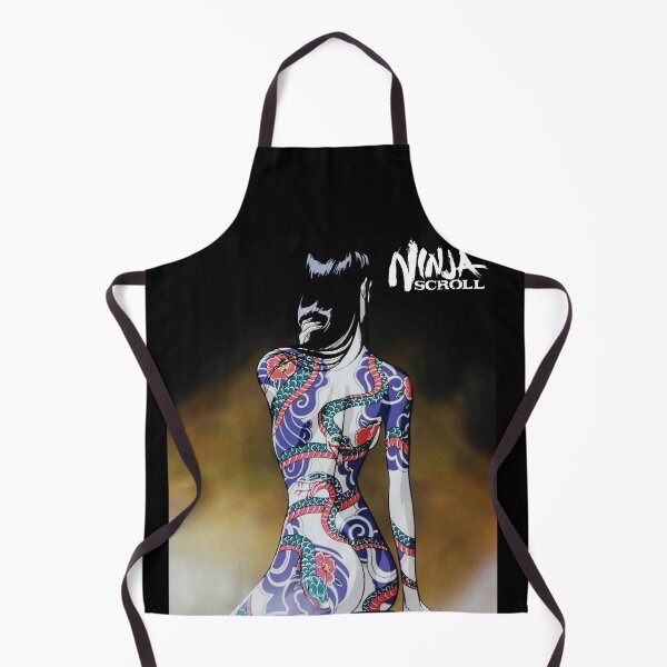 Item preview, Ninja Scroll – Tattooed Femme Warrior designed and sold by GeekStorie.