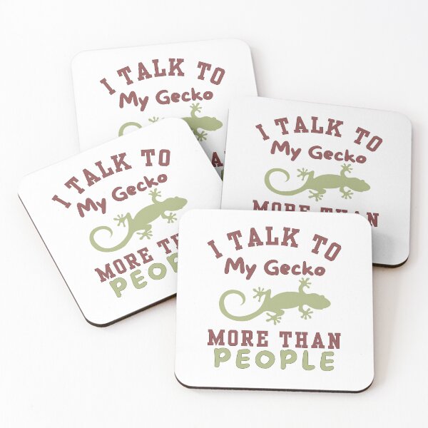 Item preview,  I Talk To My Gecko More Than People | Reptile Humor designed and sold by Guess4best.