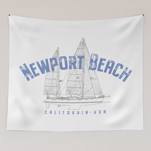 Item preview, Newport Beach California Nautical Sailing Design designed and sold by Futurebeachbum.