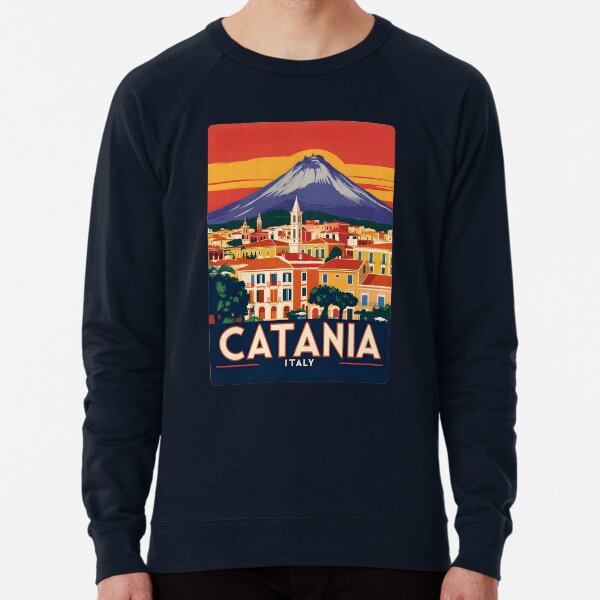 Item preview, A Vintage Travel Illustration of Catania - Italy designed and sold by GoodOldVintage.