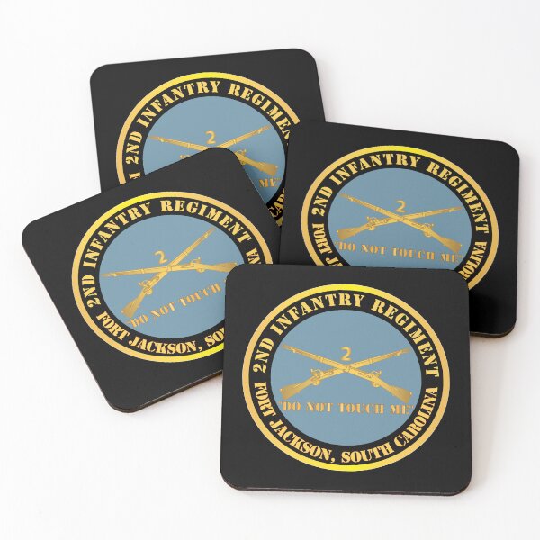 Item preview, Army - 2nd Infantry Regiment Branch - Do Not Touch Me - Fort Jackson, SC X 300 designed and sold by Military Insignia Products.