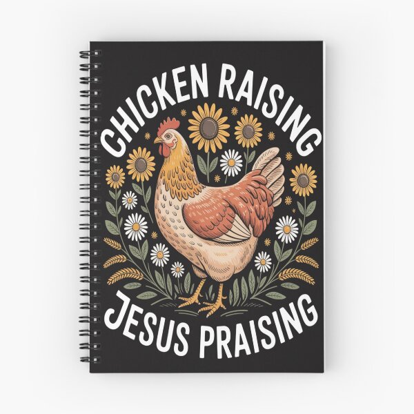 Item preview, Chicken Raising & Jesus Praising  designed and sold by tarikusa02.