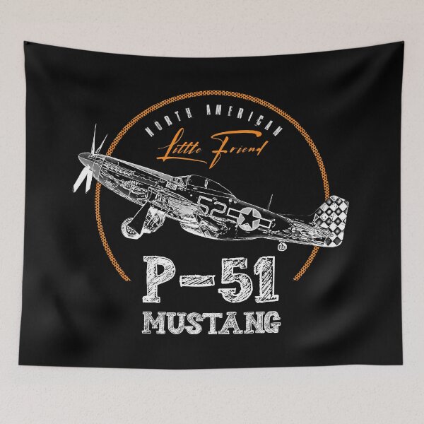 Item preview, P-51 Mustang – Legendary WWII Fighter Plane Design designed and sold by Aerolovers.