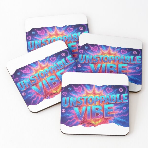 Item preview, Unstoppable Vibe – Colorful Energy Artwork by Nataly Gattamelati designed and sold by natalygattamelati.