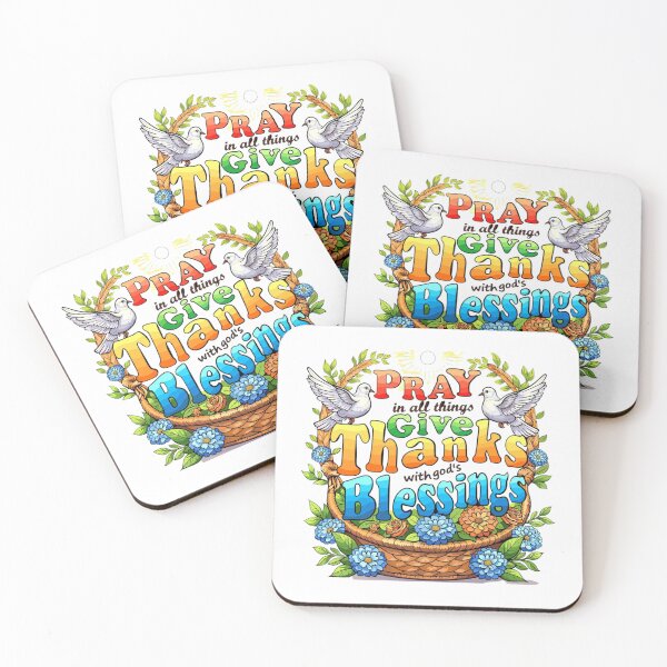 Item preview, Pray in all things Give thanks designed and sold by MooreGifts.