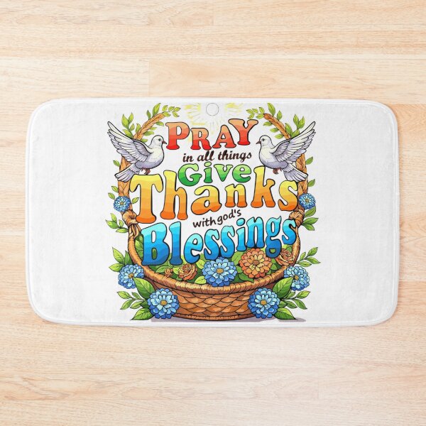 Item preview, Pray in all things Give thanks designed and sold by MooreGifts.