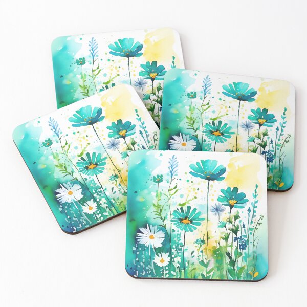 Item preview, Floral Watercolor Style Scene designed and sold by omgnovalynn.
