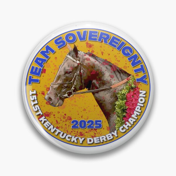 Item preview, Sovereignty - 2025 Kentucky Derby Champion designed and sold by Ginny Luttrell.