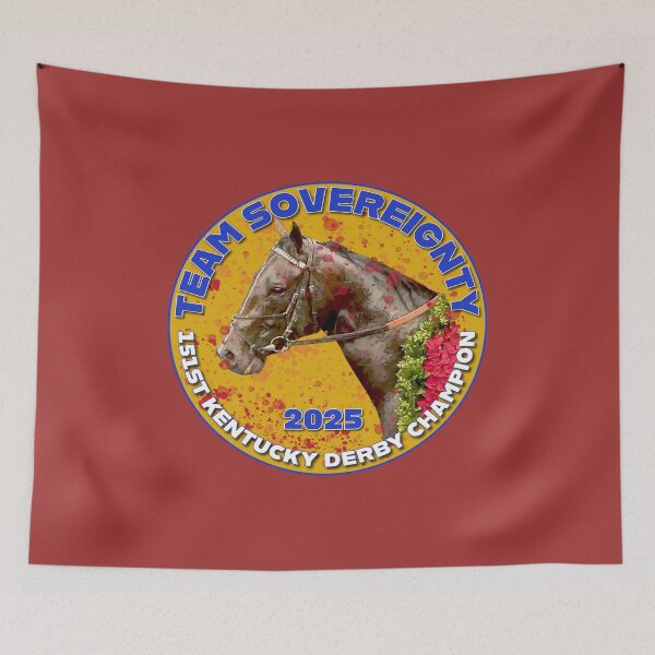 Item preview, Sovereignty - 2025 Kentucky Derby Champion designed and sold by Ginny Luttrell.