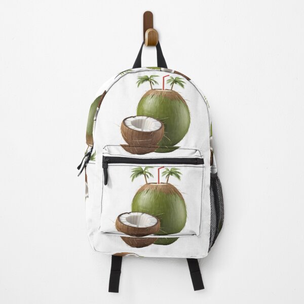 Item preview, Beach Summer Refreshing Tropical Coconut Drink Still Life designed and sold by ART ATTACK ZONE.