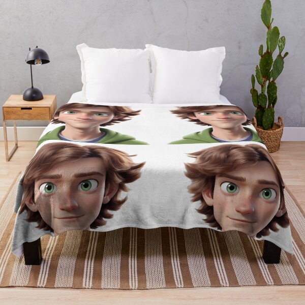 Item preview, 3D Cartoon Charming Animated Teenager Portrait Gentle Smile designed and sold by ART ATTACK ZONE.