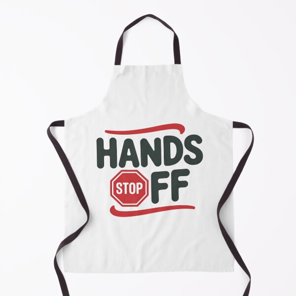 Item preview, Bold Hands Off Message with Stop Sign designed and sold by Taans-Creation.