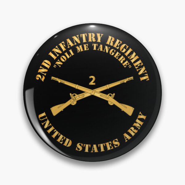 Item preview, Army - 2nd  Infantry Regiment Branch - Noli Me Tangere - US Army X 300 designed and sold by Military Insignia Products.