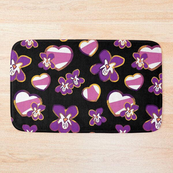 Item preview, WLW/Sapphic Pride Tile (Black) designed and sold by PrideofDragons.