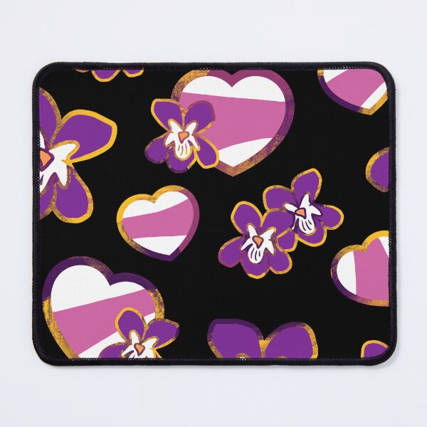 Item preview, WLW/Sapphic Pride Tile (Black) designed and sold by PrideofDragons.