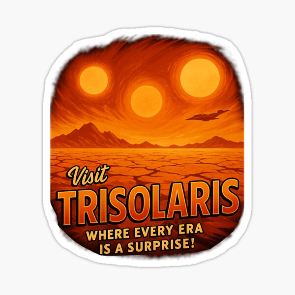 Item preview, Visit Trisolaris - 3 Body Problem designed and sold by Random-Reality.