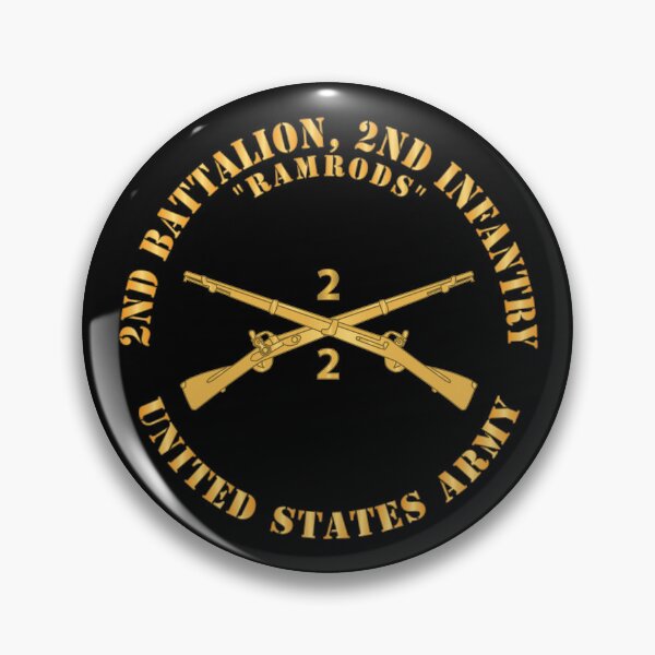 Item preview, Army - 2nd Battalion, 2nd Infantry Regiment Branch - Ramrods - US Army X 300 designed and sold by Military Insignia Products.