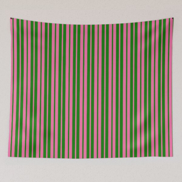 Item preview, Vertical Pink Green Stripes Pattern Design  designed and sold by PatternTitan.