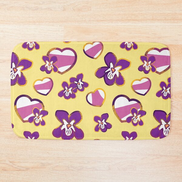 Item preview, WLW/Sapphic Pride Tile (Yellow) designed and sold by PrideofDragons.