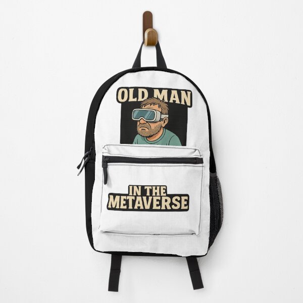 Item preview, Old Man in the Metaverse Funny VR designed and sold by memememescat.