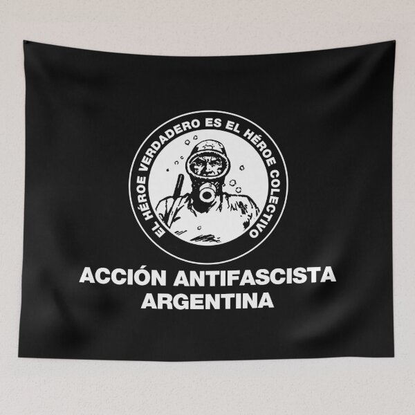 Item preview, Acción antifascista argentina designed and sold by remerasnerdas.