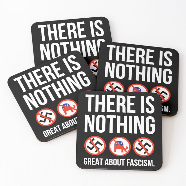 Item preview, There is nothing great about fascism. designed and sold by Rachel the Artist .