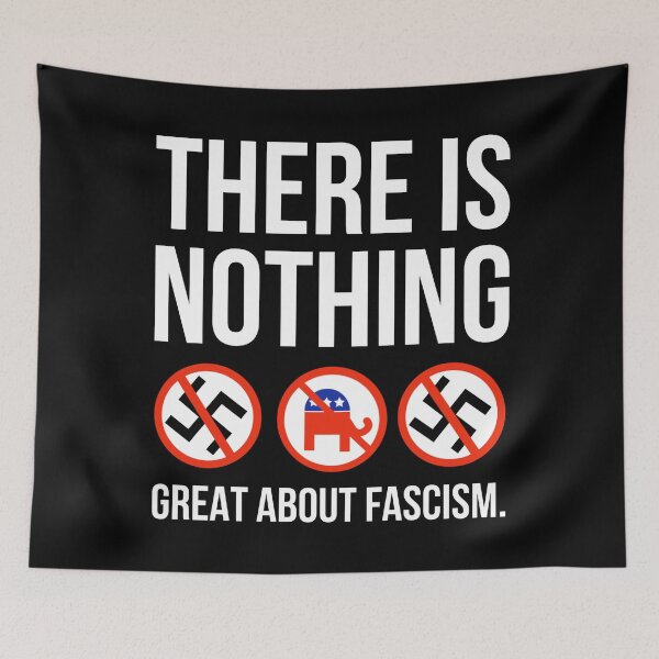 Item preview, There is nothing great about fascism. designed and sold by Rachel the Artist .
