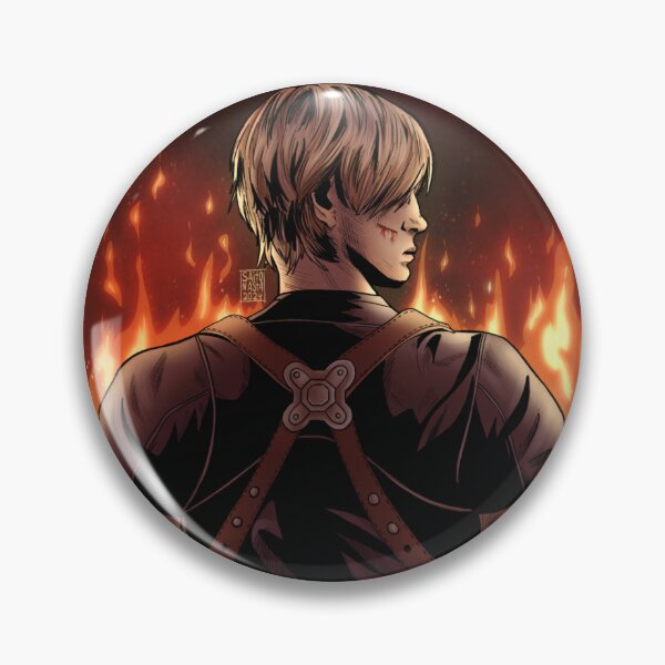 Item preview, Leon Kennedy art very cute from resident evil designed and sold by Anastasiia Zhalii.