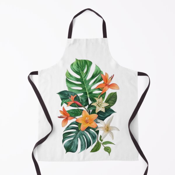 Item preview, Monstera and Flowering Tropical Collage 1 designed and sold by SparroCreative.