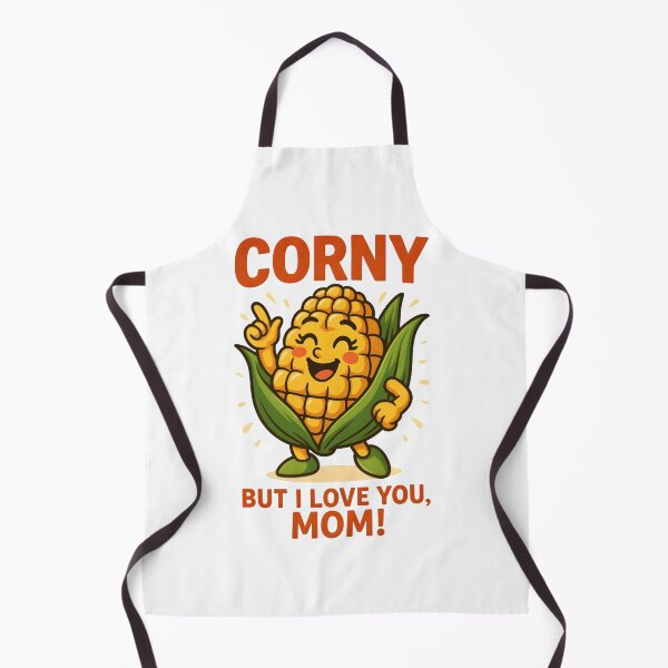Item preview, Corny But I Love You, Mom! – Mother’s Day Retro Food  designed and sold by Snackwear Apparel.