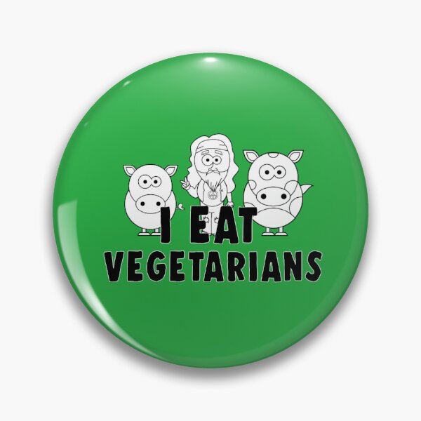 Item preview, I Eat Vegetarians – Funny Carnivore Joke designed and sold by Humore.us Productions.