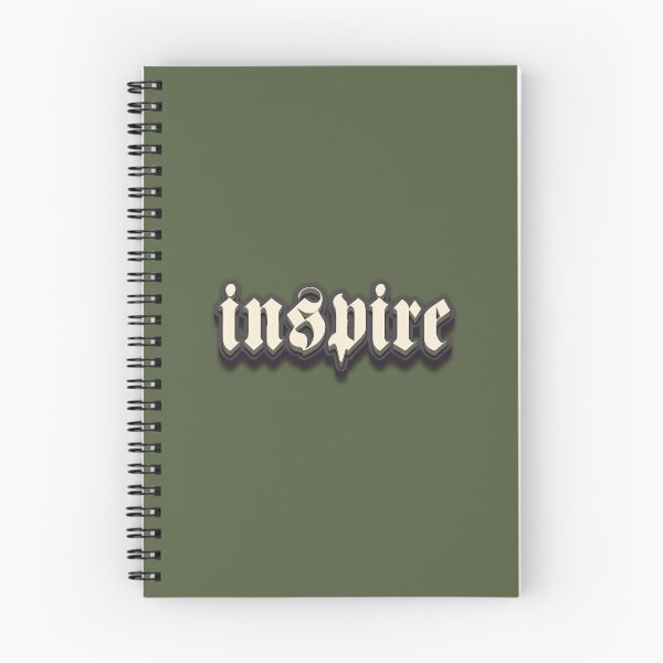 Item preview,  Cream-Colored Inspire Typography designed and sold by trepiu.