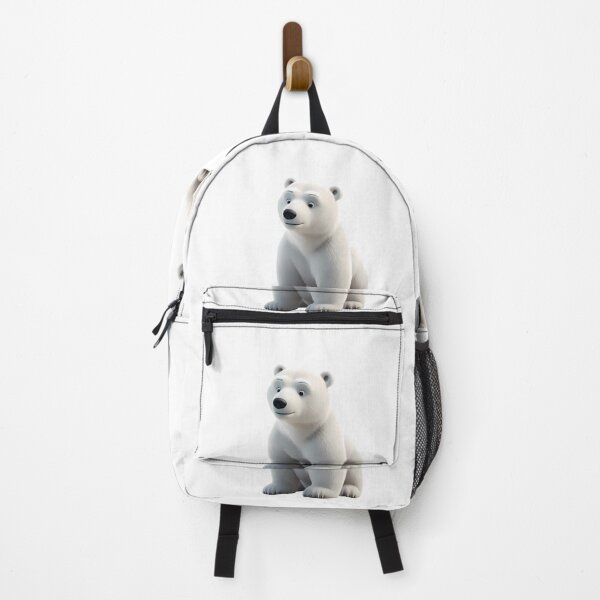 Item preview, Polar Artic White Winter Bear Cartoon 3d Snow designed and sold by ART ATTACK ZONE.